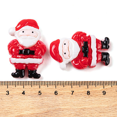 Christmas Decorations Theme Opaque Resin Decoden Cabochons RESI-Z026-01T-1