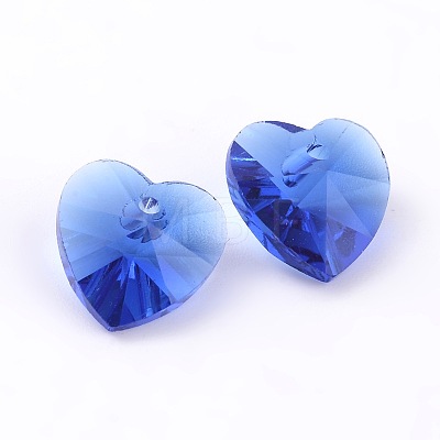 Romantic Valentines Ideas Glass Charms G030V14mm-05-1