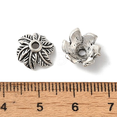 Mixed Style Tibetan Style Alloy Bead Caps TIBE-O006-26B-1