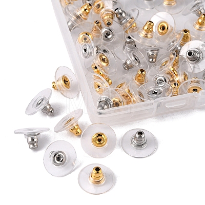 60Pcs 2 Style 304 Stainless Steel Ear Nuts STAS-YW0001-34-1