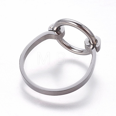 304 Stainless Steel Finger Rings RJEW-E158-08P-19mm-1