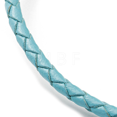 Leather Braided Cord Bracelets BJEW-G675-06G-08-1