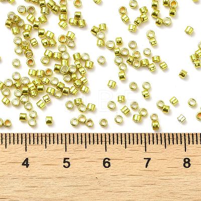 Electroplate Glass Seed Beads SEED-S042-01B-10-1