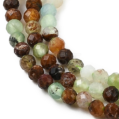 Natural Chrysoprase Beads Strands G-RM250104-B6-1