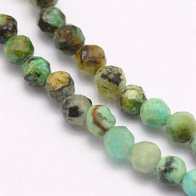Natural African Turquoise(Jasper) Beads Strands G-F509-29-3mm-1