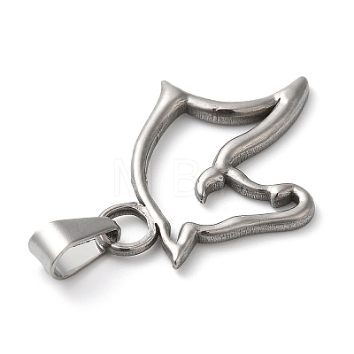 Non-Tarnish 304 Stainless Steel Pendants X-STAS-D069-03P-1