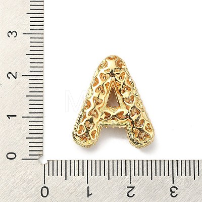 Rack Plating Brass Micro Pave Cubic Zirconia Pendants KK-Q790-01A-G-1