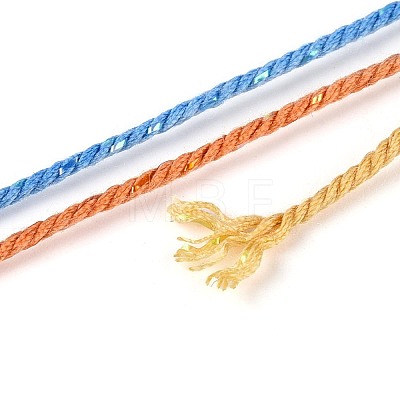 30M Segment Dyed Macrame Cotton Cord OCOR-T018-01I-1
