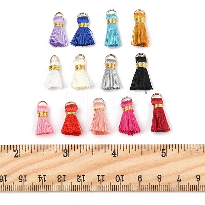 20Pcs Handmade Polycotton(Polyester Cotton) Tassel Decorations FIND-FS0003-27-1
