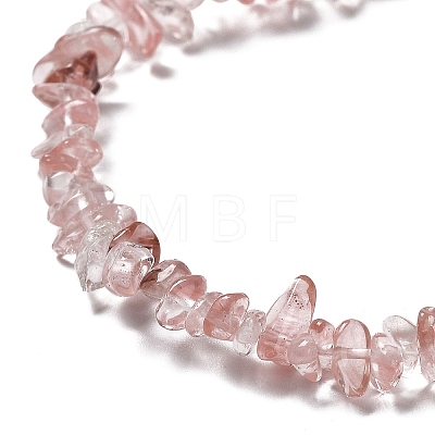 Cherry Quartz Glass Beads Strands G-E607-A03-1