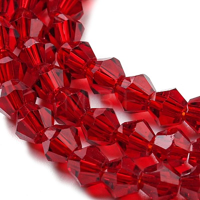 Transparent Glass Beads Strands EGLA-A039-T4mm-D27-1