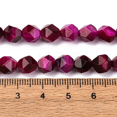 Natural Tiger Eye Beads Strands G-I217-B-01G-1