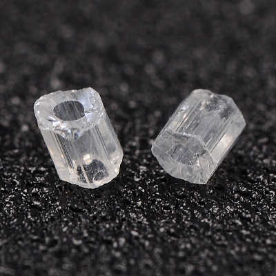 11/0 Two Cut Glass Seed Beads CSDB101-1