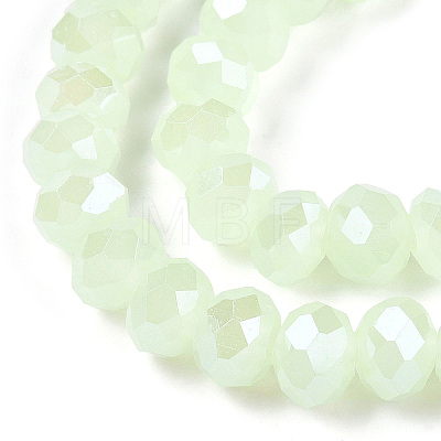 Electroplate Glass Beads Strands EGLA-A044-J1mm-A01-1