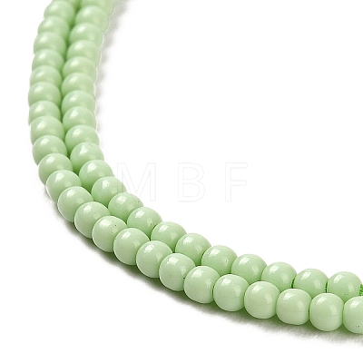 Imitation Jade Glass Beads Strands GLAA-K062-A01-03-1