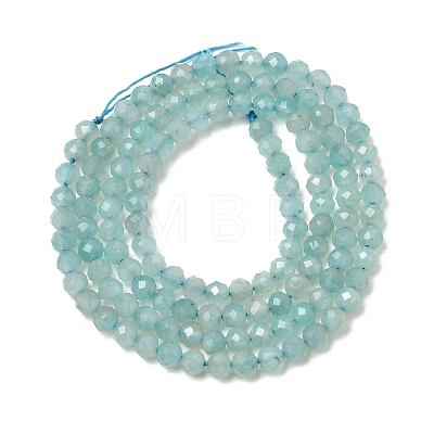 Natural Amazonite Beads Strands G-F509-25-3mm-1
