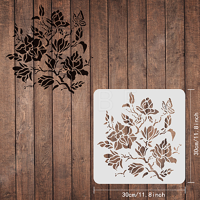 Plastic Reusable Drawing Painting Stencils Templates DIY-WH0172-462-1