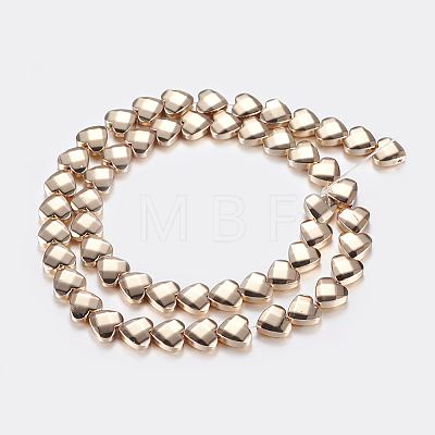 Non-magnetic Synthetic Hematite Beads Strands G-P338-22A-8mm-1
