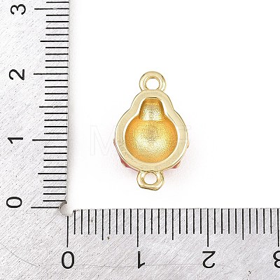 Brass Enamel Insect Connector Charms KK-L275-64G-02-1