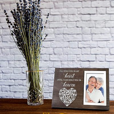 MDF Photo Frame DJEW-WH0035-002-1