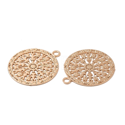 Rack Plating Brass Filigree Pendants KK-Q792-03LG-1