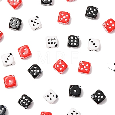 90Pcs 3 Colors Acrylic Beads OACR-FS0002-47-1