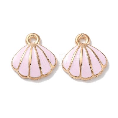 Alloy Enamel Pendants ENAM-O001-02E-G-1