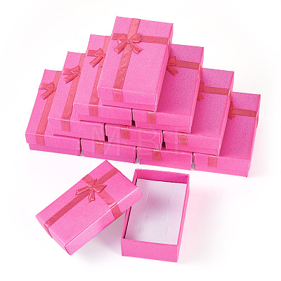 Cardboard Jewelry Storage Gift Boxes for Earrings Rings CON-TAC0004-14-1