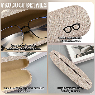 1Pc Iron Eyeglass Cases AJEW-CN0007-33-1