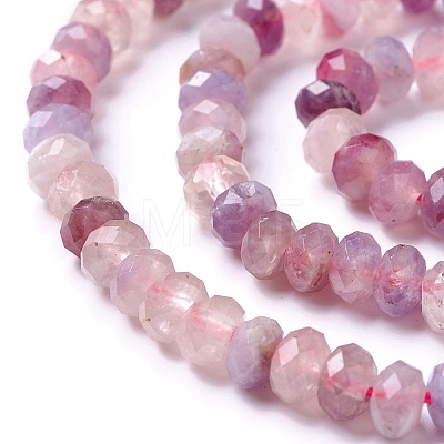 Natural Plum Blossom Tourmaline Beads Strands G-G991-B02-1