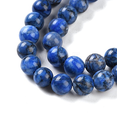 Natural Turquoise Dyed Beads Strands TURQ-U001-02-1