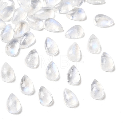 Natural Grade AA Rainbow Moonstone Cabochons G-L616-03A-01-1