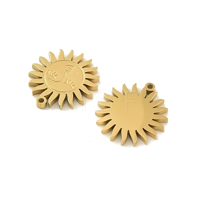 304 Stainless Steel Pendants STAS-H251-02B-G-1
