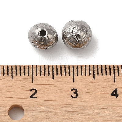 304 Stainless Steel Beads STAS-I203-32P-1