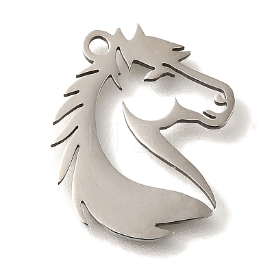 201 Stainless Steel Pendants STAS-R136-19P-1