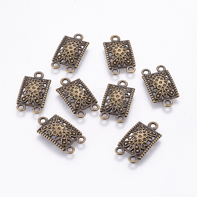 Tibetan Style Alloy Chandelier Component Links LS-X-MLF0707Y-NF-1