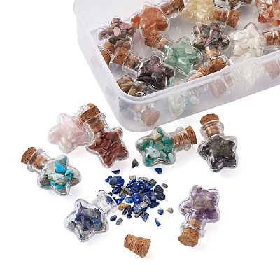 Cheriswelry DIY Star Wishing Bottle Making Kits DIY-CW0001-03-1