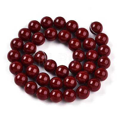 Synthetic Turquoise Beads Strands G-A255-A04-03A-1
