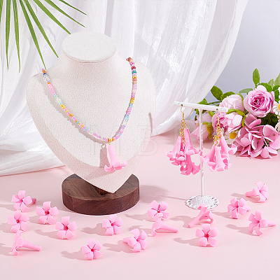 50Pcs Handmade Polymer Clay Beads CLAY-PH0002-18C-1