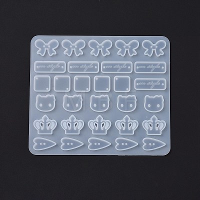 DIY Button Silicone Molds DIY-K058-13-1