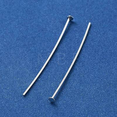 925 Sterling Silver Flat Head Pins STER-M117-03A-S-1