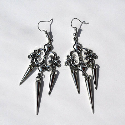 Punk Style Gothic Zinc Alloy Dangle Earrings FS-WGB2001-01-1