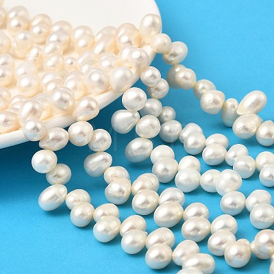 Natural Cultured Freshwater Pearl Beads Strands PEAR-I007-04E-01A-1