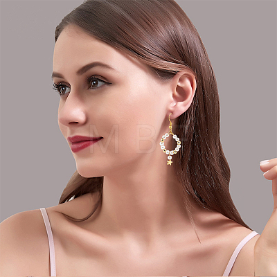 200Pcs Brass Wine Glass Charm Rings KK-SP0001-31B-G-1