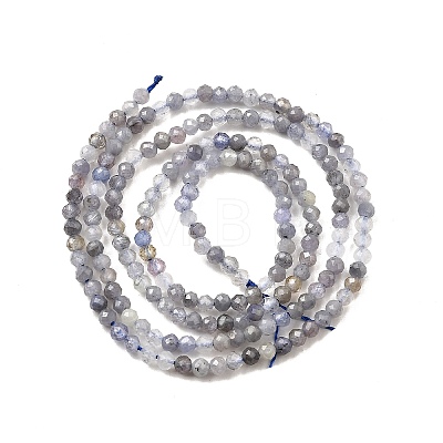 Natural Tanzanite Beads Strands G-S387-A01-2mm-1