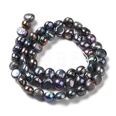 Natural Cultured Freshwater Pearl Beads Strands PEAR-E017-33-1