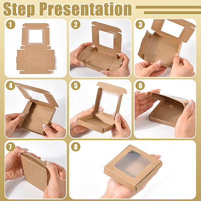 Cardboard Paper Packaging Gift Boxes CON-WH0095-247A-1