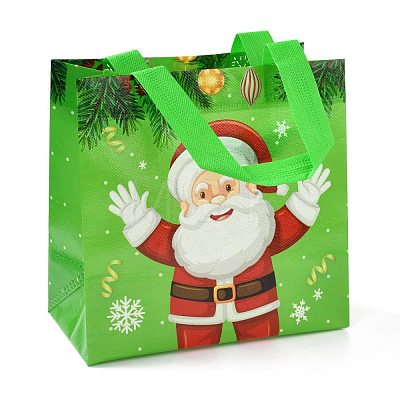 Christmas Theme Laminated Non-Woven Waterproof Bags ABAG-B005-01A-03-1