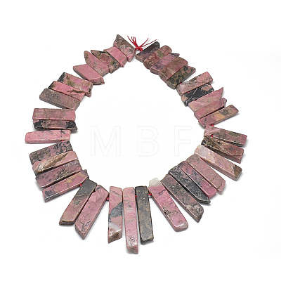 Natural Rhodonite Beads Strands G-S318-14-1
