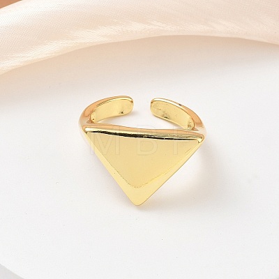 Brass Cuff Open Rings RJEW-C170-01G-1
